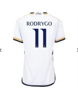 Real Madrid Rodrygo Goes #11 Domácí Dres pro Dámské 2023-24 Krátký Rukáv